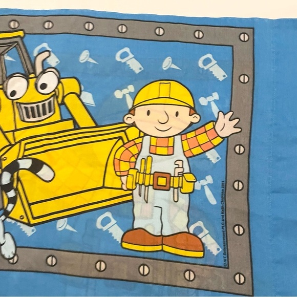 Vintage 2002 Bob The Builder Pillow Case - Picture 9 of 16